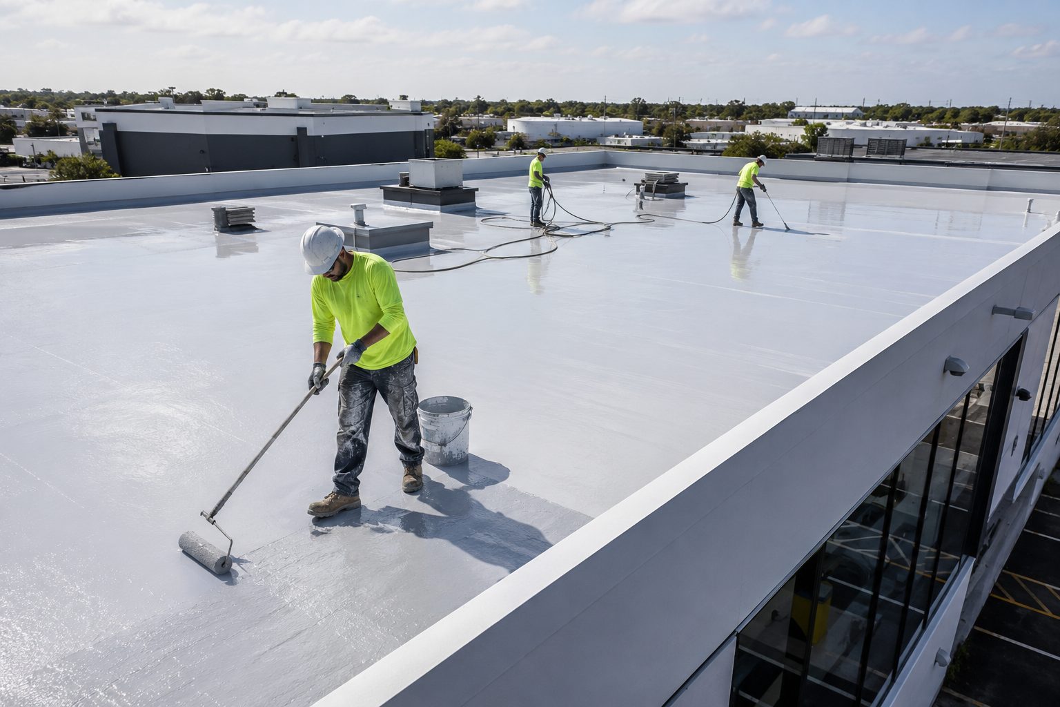 Flat Roofing in Rincon, GA by Roofing Company Savannah